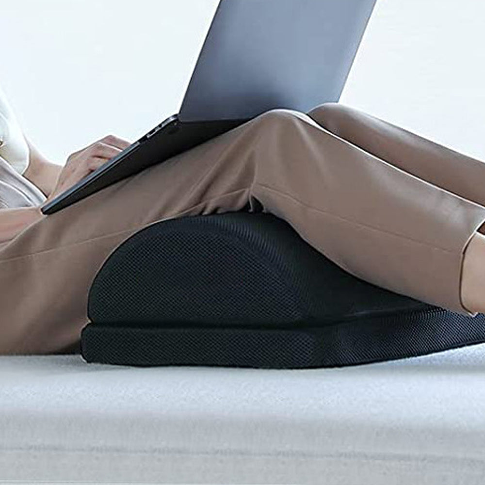 Foot Rest for Under Desk at Work with 2 Adjustable Heights and Washable Cover
