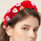 Love Heart Wide Knot Headbands for Women and Girls
