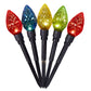 LED Strawberry Pathway Lights Solar Powered Outdoor Decoration for Lawn and Holiday Yard
