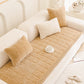 Thick Plush Pet Sofa Cover Non Slip Couch Protector Corduroy Mat-Khaki