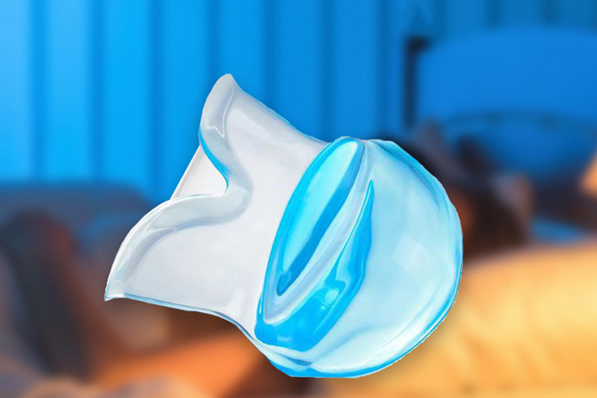 Anti Snoring Tongue Sleep Aid Mouthpiece with Storage Case