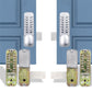 Keyless Entry Lock Mechanical Door Lock with Keypad Set Waterproof Lock