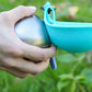 285ML Leak-Proof Stainless Steel Pet Water Bowl Portable Dog Water Bottle with Silicone Cover Pet Travel Water Dispenser