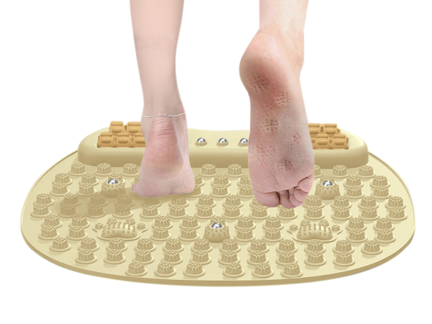 Foot Massage Acupressure Mat with Foot Roller Acupressure Foot Massager