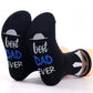 2Pairs Father's Day Funny Socks for Dad