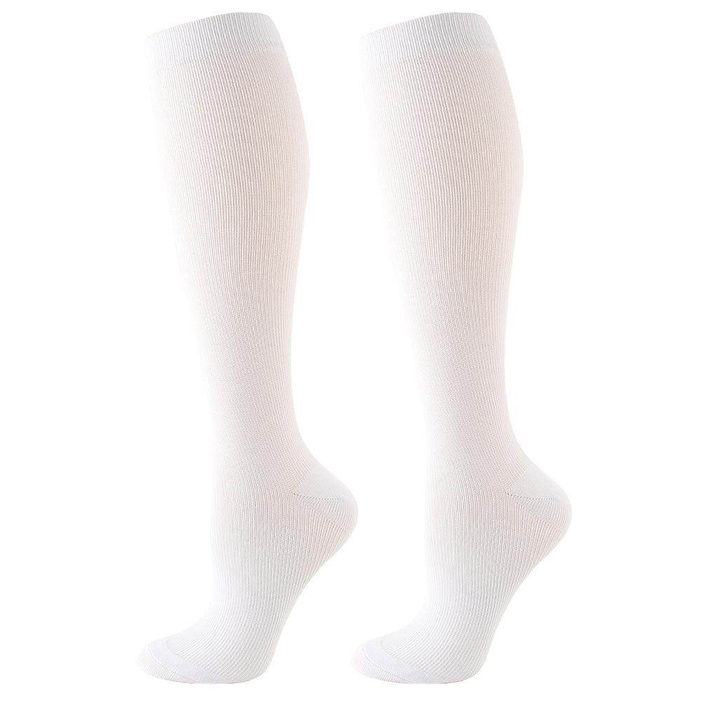 3 Pair Knee-High Socks for Support and Comfort During Sports Travel Daily Wear