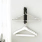Adhesive Clothes Hanger Storage Rack