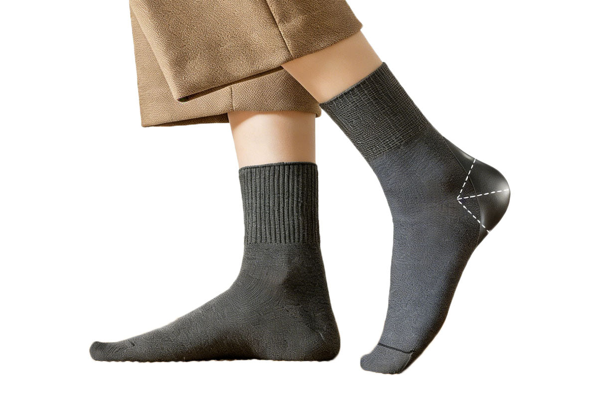 3 Pairs Moisturizing Socks for Dry Cracked Heel Treatment