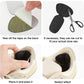 2 Pairs Mesh Adhesive Heel Grips Inserts Heel Cushion Pads-Black and Nude