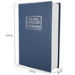 Dictionary Book Secret Hidden Security Security Key Lock Cash Money Jewellery Locker
