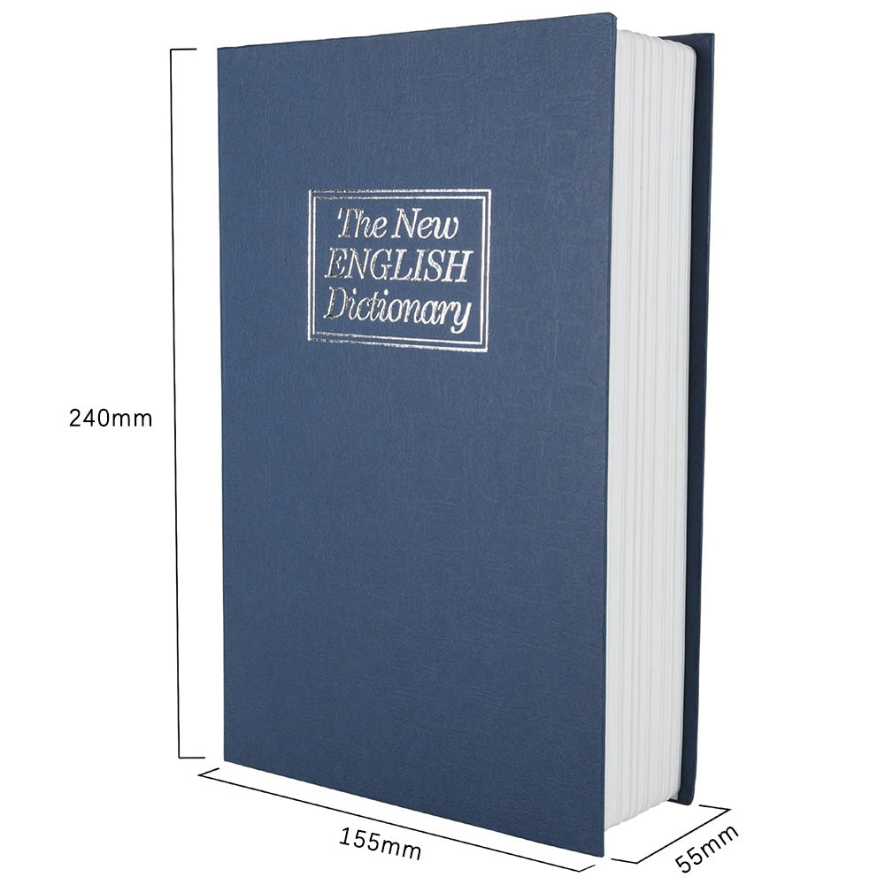 Dictionary Book Secret Hidden Security Security Key Lock Cash Money Jewellery Locker