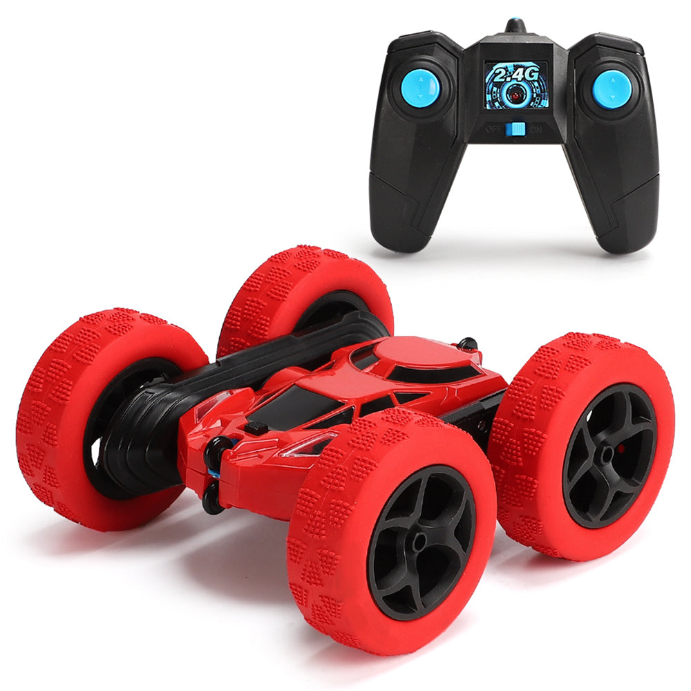 2.4GHz 4WD Fast RC Car Kids Toy Double Sided 360 Degree Rotating RC Truck
