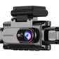 4-Channel WiFi Dash Cam with 64GB Memory Card Night Vision Car Recorder 1080P Car Camera 480P Dash Camera
