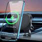 15W Magnetic Wireless Car Charger Clamping Mount Air Vent Phone Holder