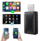 2Pcs 2 in-1 Wired To Wireless CarPlay Android Auto USB Car Dongle Connect Box