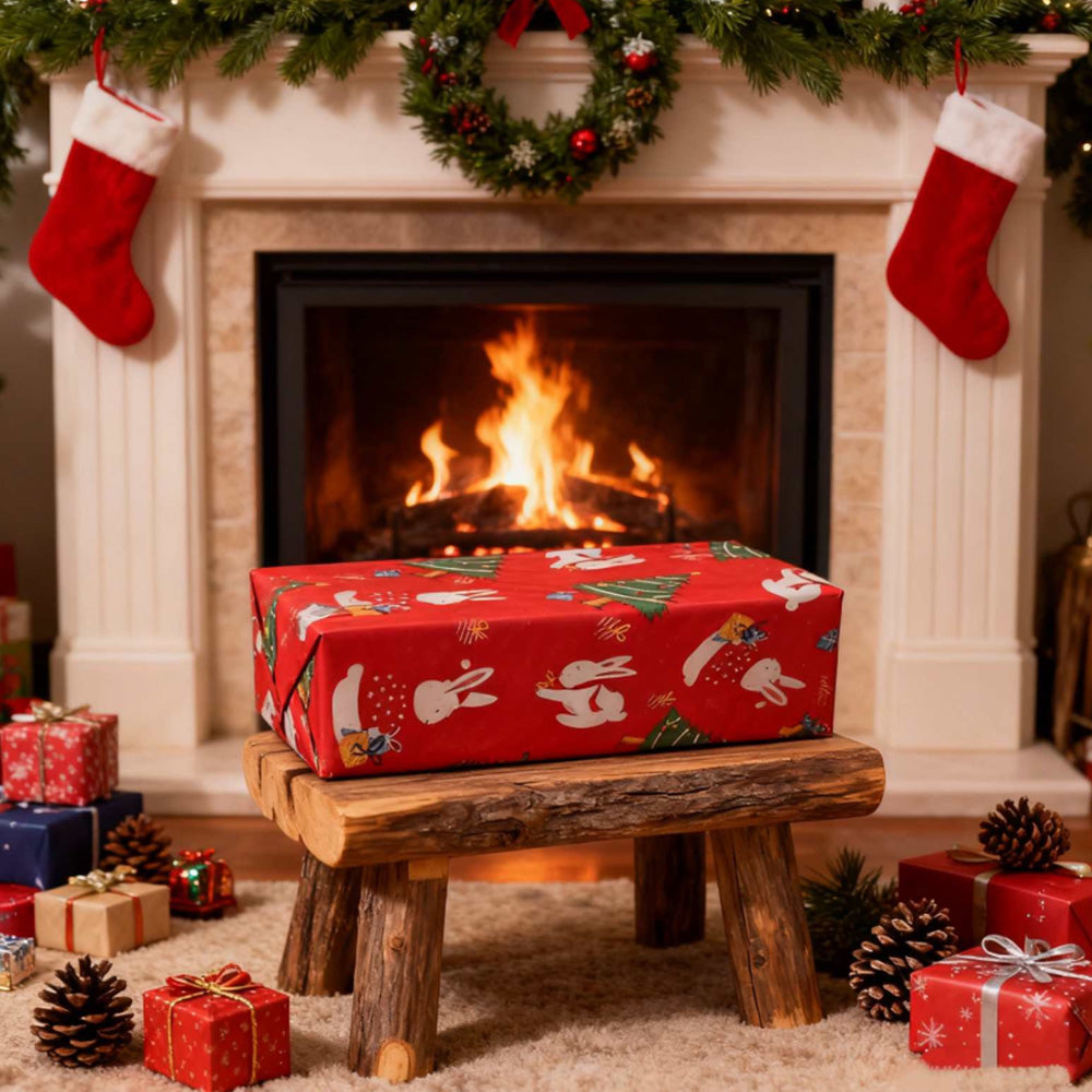 Christmas Wrapping Paper for Gift Wrap Party Decor and DIY Crafts