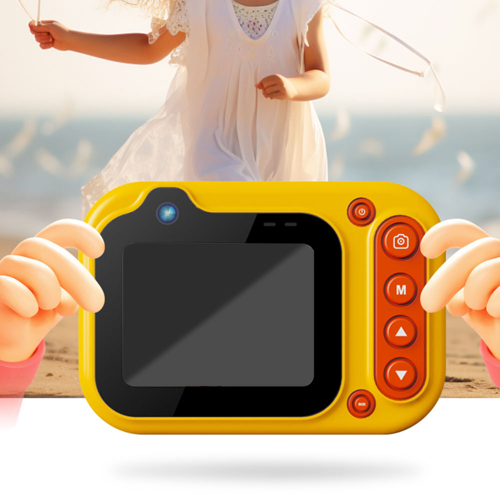 Digital Underwater Dual-Screen Camera Water-Resistant HD Swimming Camera for Young Explorers