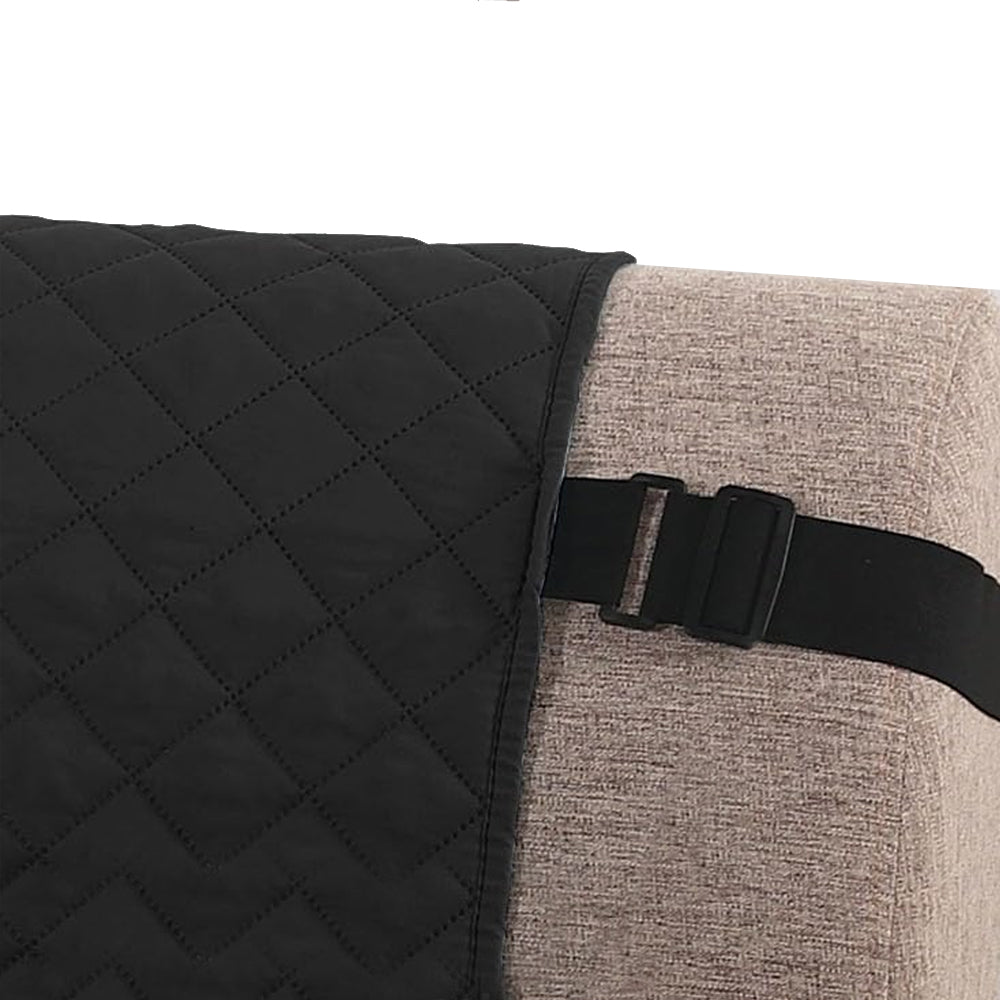 Futon Sofa Slipcover Reversible Quilted Armless Sofa Cover