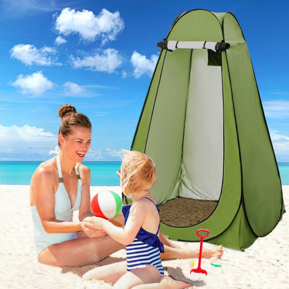 Pop-Up Privacy Tent Portable Outdoor Camping Shower Toilet Changing Room Tent