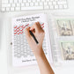 100 Envelopes Money Saving Challenge Binder Budget Planner Book