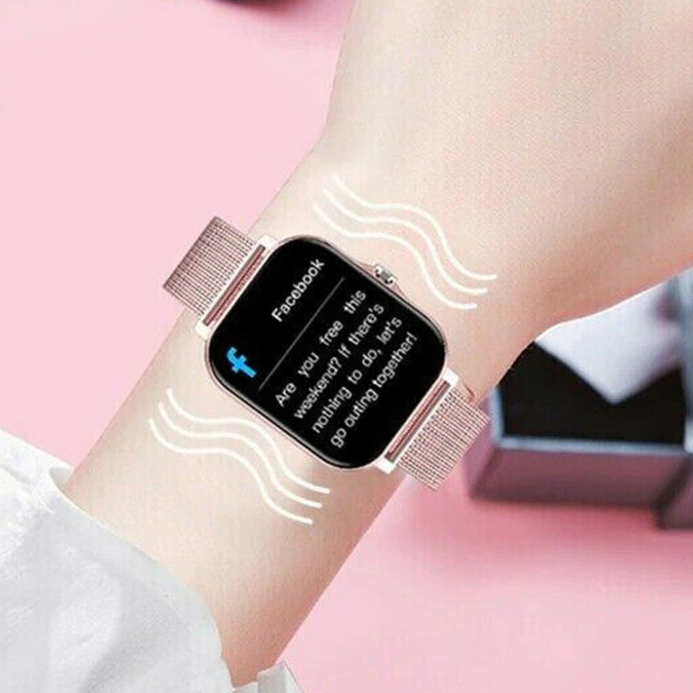 Bluetooth Smartwatch with Call Function and Fitness Tracking for Women and Men
