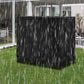 Heavy-Duty Oxford Firewood Cover - Waterproof Log Storage Protector for Outdoor Firewood Racks