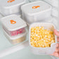 Food Storage Drain Containers with Lids and Ventilation Holes