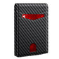 Men Slim RFID Shielding Microfiber Wallet Credit Card Holder Money Clip
