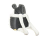 Plush Backpack Portable Pet Hanging Chest Bag with Hand Warmer Pocket