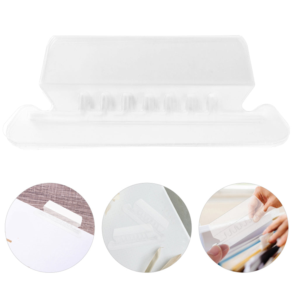 100Pcs PVC Hanging File Folder Tabs