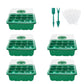 5Pcs Seed Trays 12 Cells Seed Starter Kit for Seeds Growing Starting