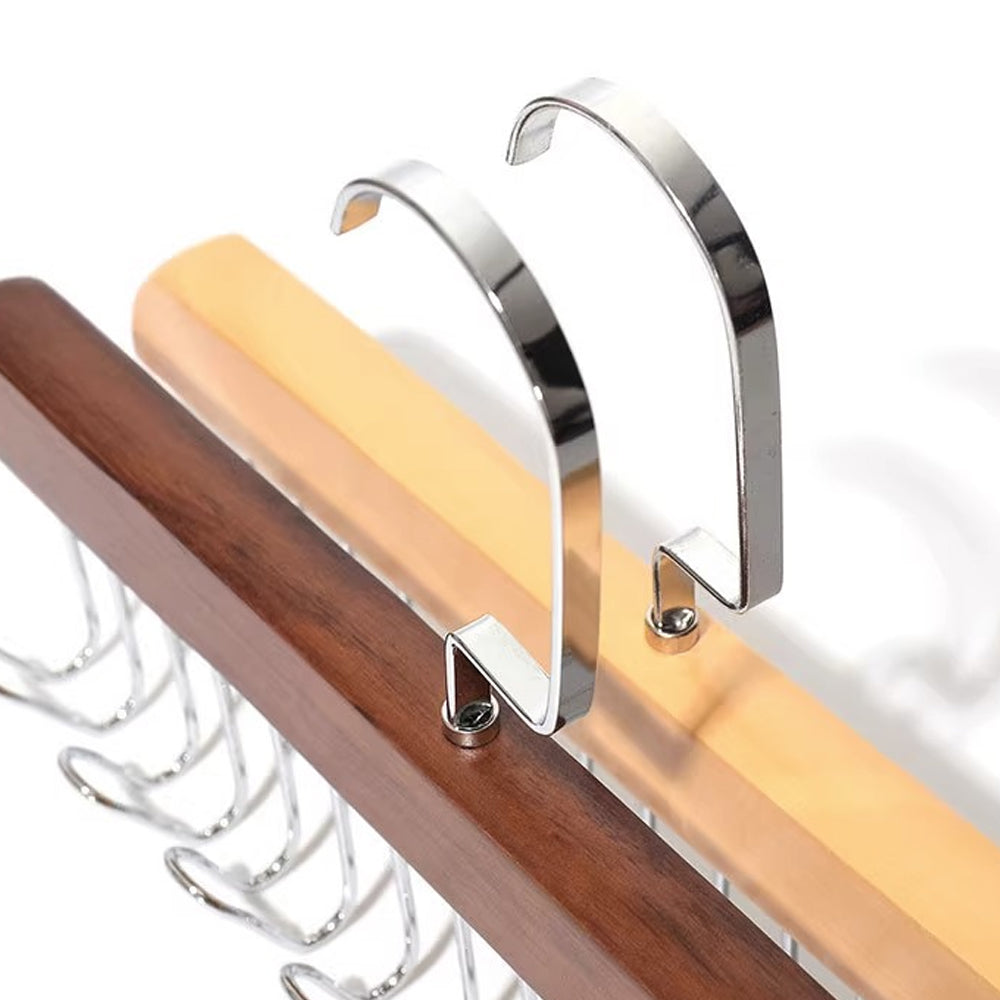 2Pcs Multi Hook Anti Slip Space Saving Clothes Hanger