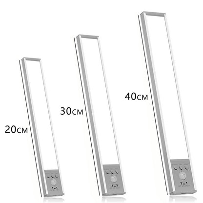 Under Cabinet Lighting Rechargeable 3 Color Temps 3 Level Brightness With Motion Sensor