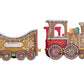 Santa Gift Train Christmas Cardboard Gift Box Present Holder Home Decoration