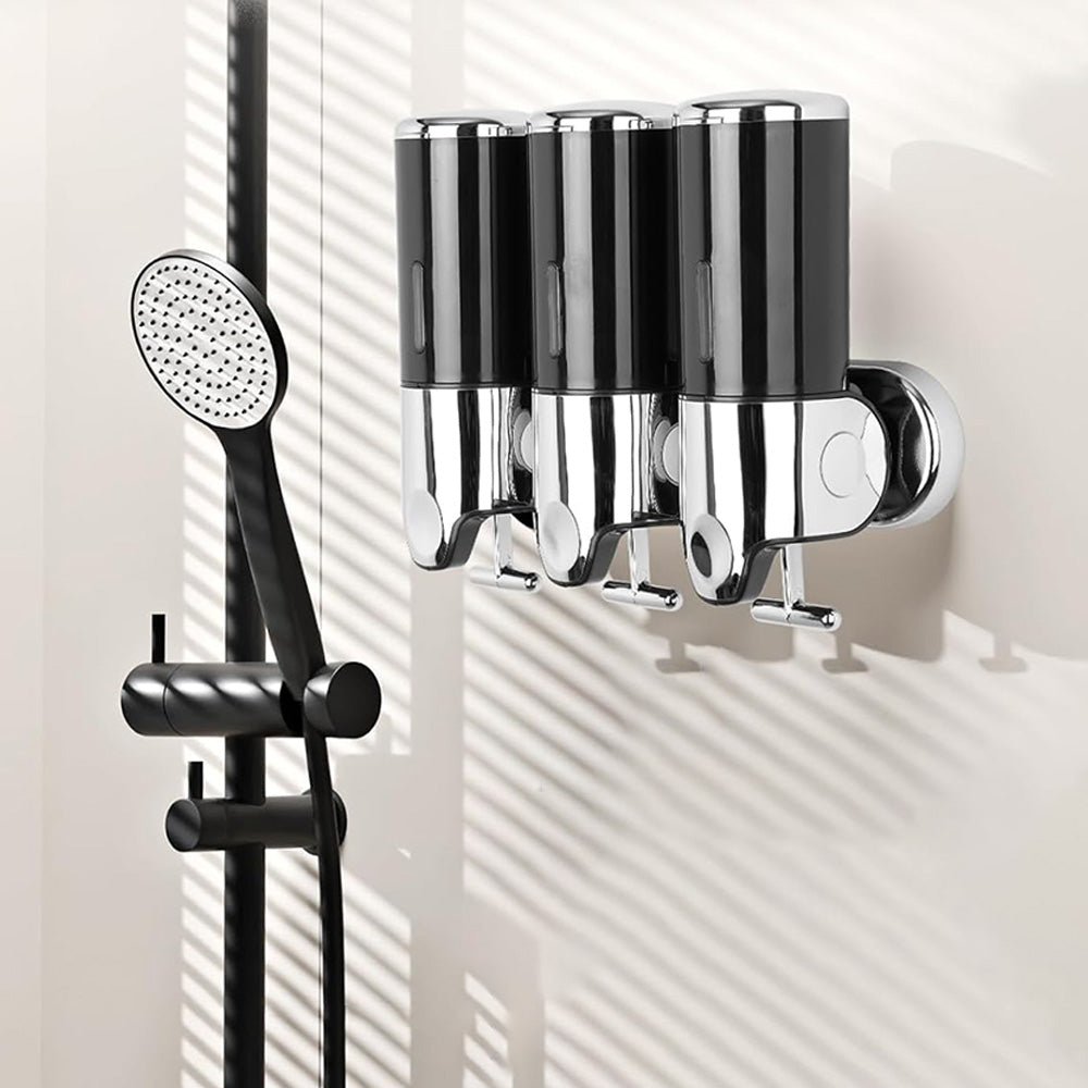 Wall-Mounted 3-Chamber Soap Dispenser 1500ml