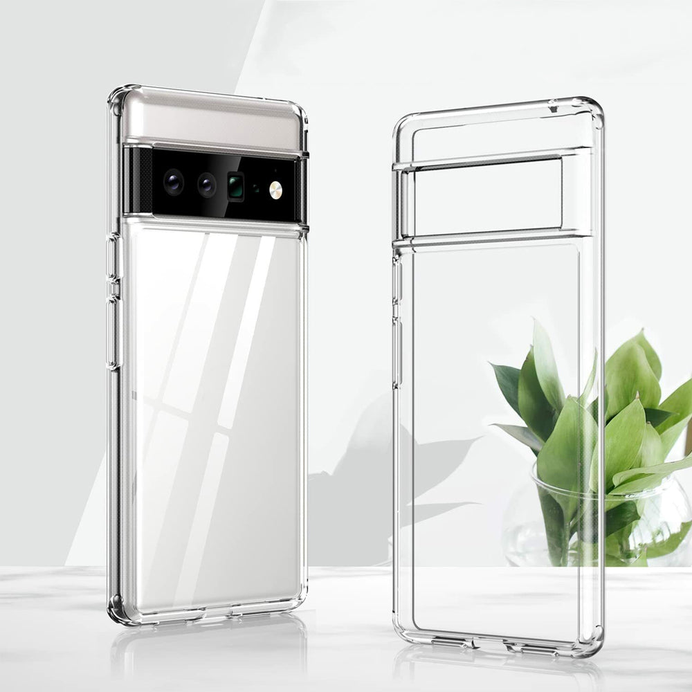 For Google Pixel 7 Pro Shockproof Transparent Phone Case