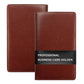 Portable Leather Business Card Holder Album 120-Slot Capacity