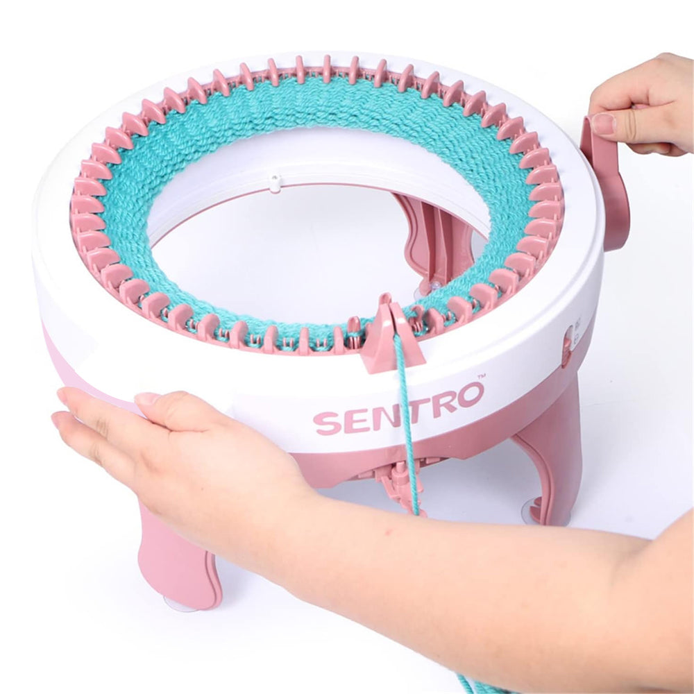 40 Needles Knitting Machine Weaving Loom with Yarns