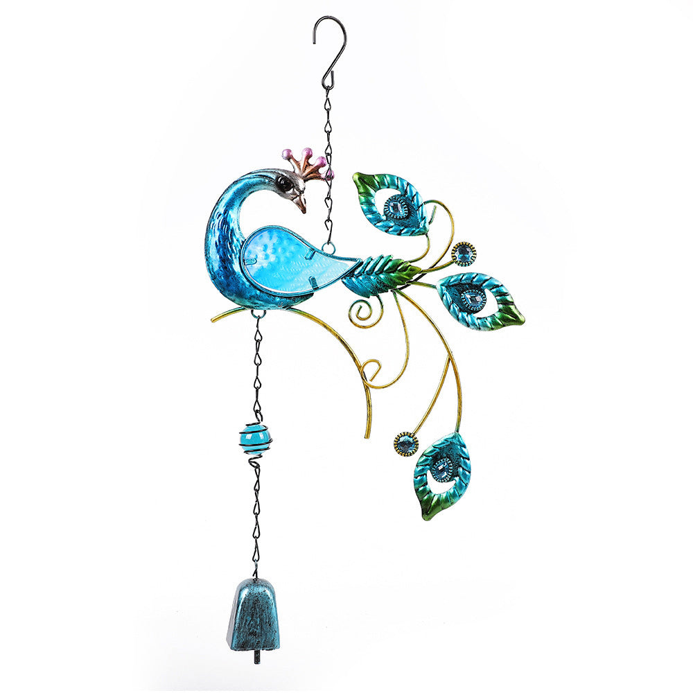 Metal Phoenix Bird Hanging Wind Chimes