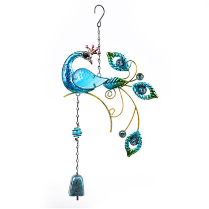 Metal Phoenix Bird Hanging Wind Chimes