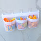 3 Compartment Horizontal Large Openings Bath Toy Organizer Hanging Mesh Shower Organizer