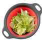 3Pcs Collapsible Colander Food Strainers Set