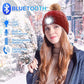 400mAh USB Rechargeable Bluetooth 5.2 Hat Stereo Headphone with 4 LED Light