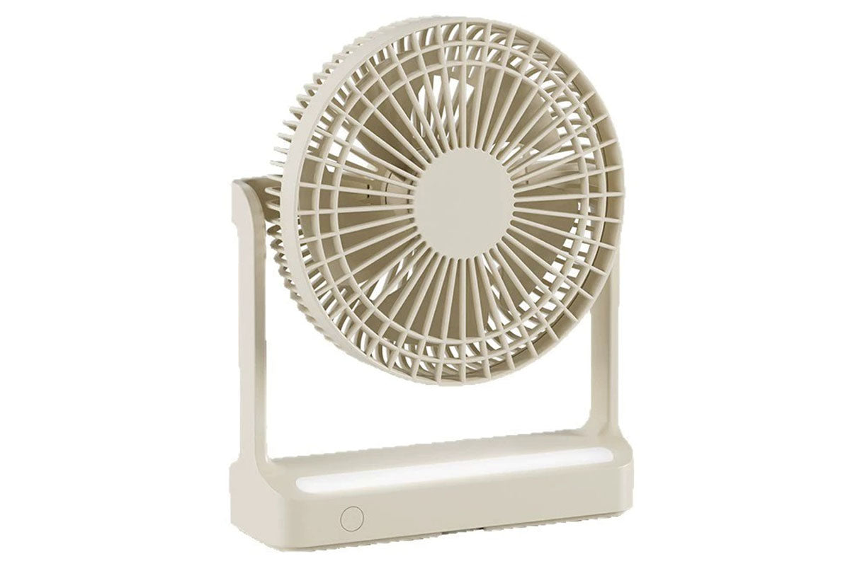 Desktop Fan with Night Light 330 Degree Swivel 3 Speeds USB Table Fan