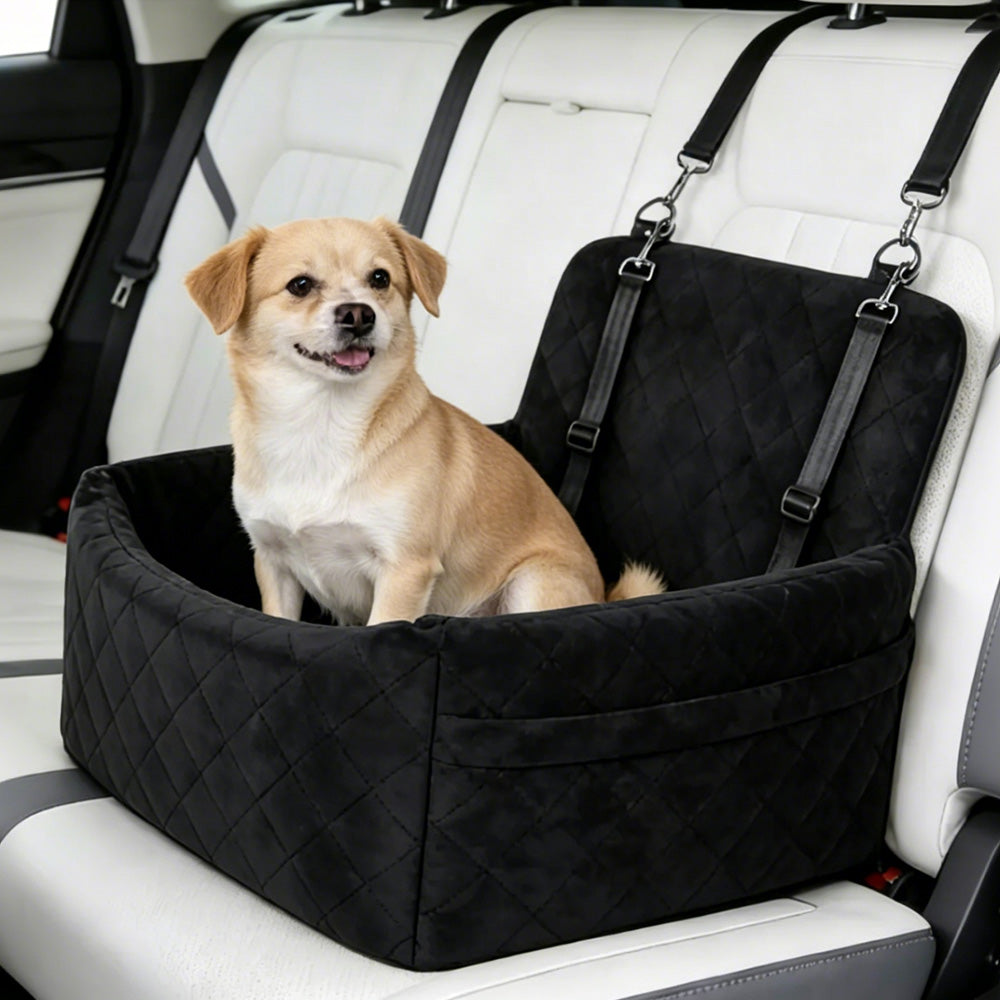 Car Dog Bed Pet Booster Seat For Small Dogs And Cats