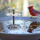 2.5W 3 Tiered Multifunctional Solar Bird Bath Fountain for Courtyard Patio Balcony