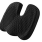 Ergonomic Seat Cushion Breathable Honeycomb Design Pressure Relief Cushion