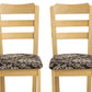 2Pcs Chair Seat Cover Stretch Chair Covers Washable Seat Cushion Slipcovers -ST1
