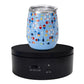Motorized Rotating Display Stand Turner Cup Platform for Epoxy Glitter Tumbler 360 Degree Rotating Turntable Base