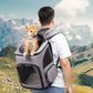 Expandable Large Cat Backpack Carrier for Small Pets